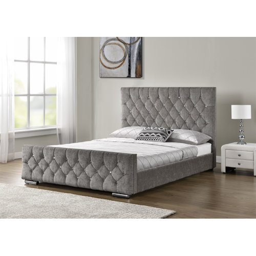 Etta Avenue Elena Upholstered Bed Frame & Reviews Wayfair.co.uk